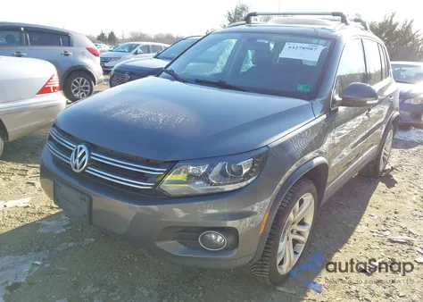 2016 Volkswagen Tiguan Sel from USA, damaged, VIN WVGBV7AX8GW575271